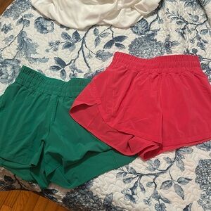 Lululemon Track That High Rise Lined Short 3”